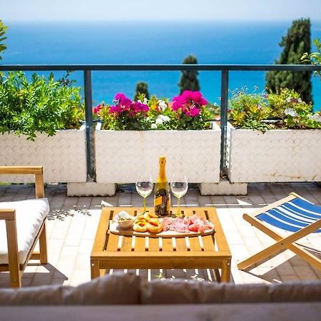 Ferienwohnung Il Grande Blu - Vista Panoramica Sul Golfo Ospedaletti Exterior foto